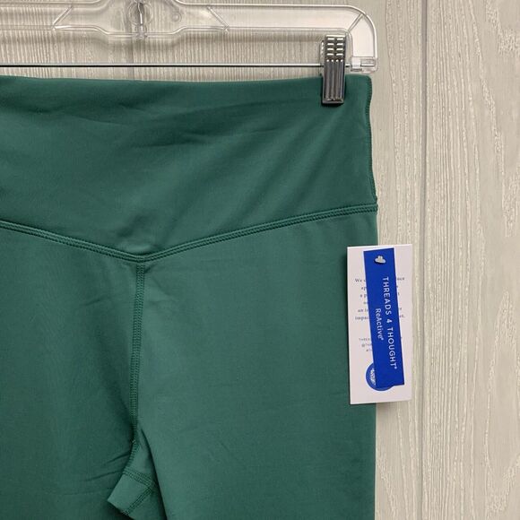 Threads 4 Thought Shelah Cyprus Green Athletic Leggings Medium NWT - Picture 5 of 8